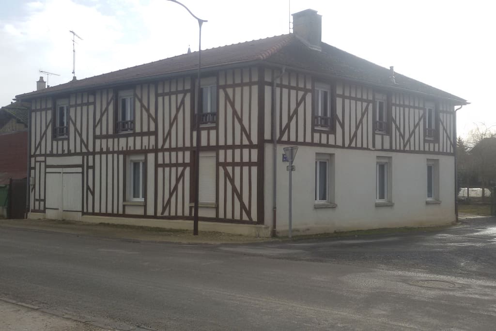 Maison champenoise, vue générale