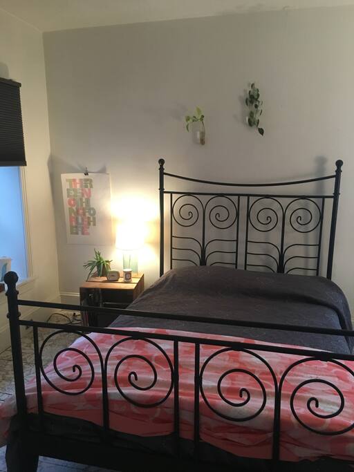 The cozy bed