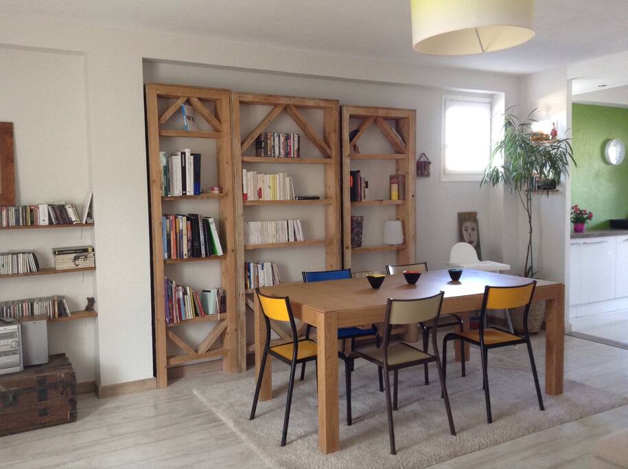 Salon, salle à manger