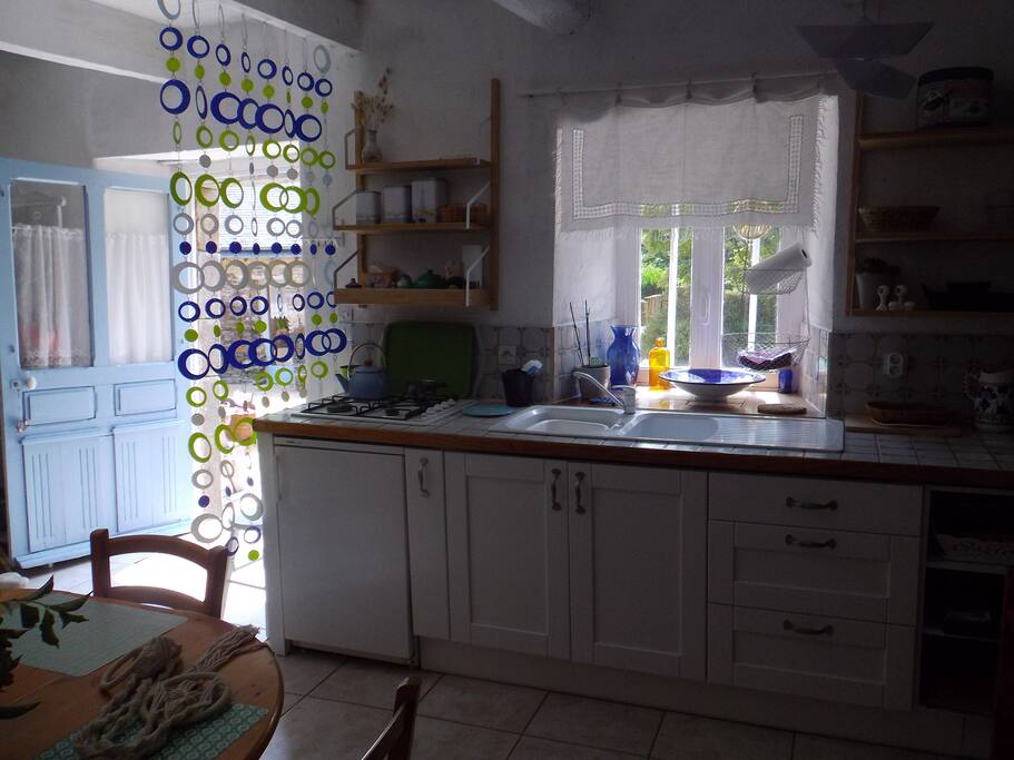 Cuisine, côté plan de travail