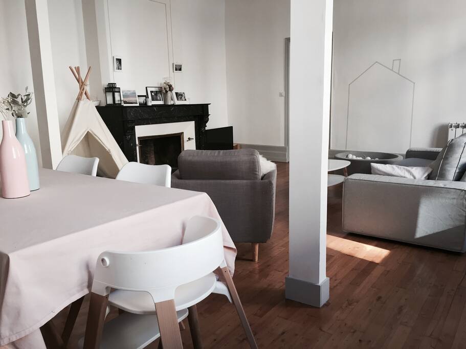 Salon / salle à manger