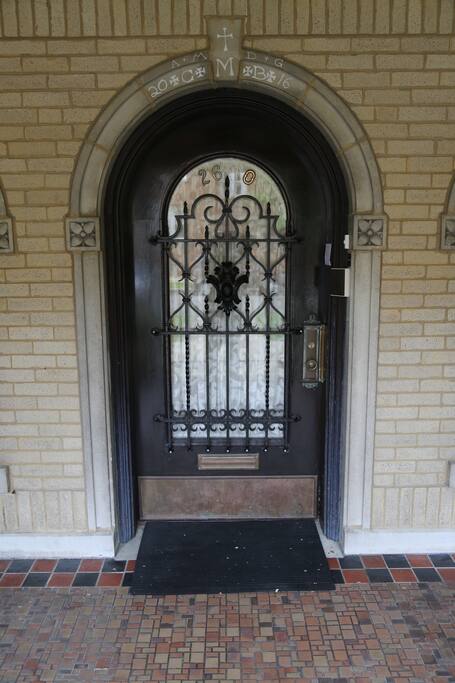 The great door.