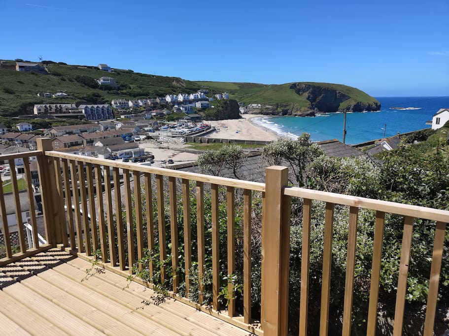 Stunning views from the balcony.