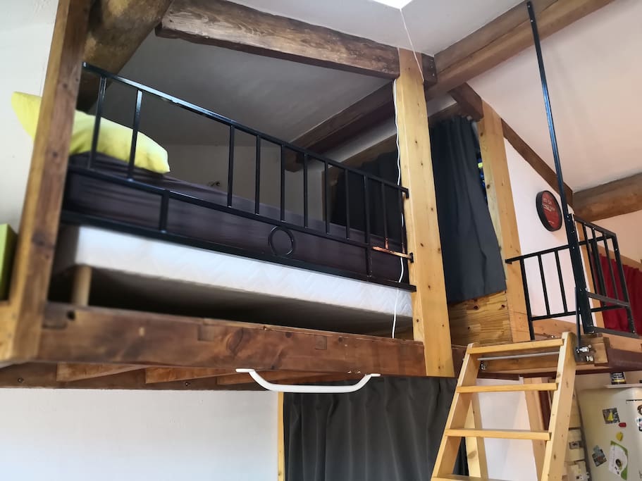 L'espace nuit en mezzanine