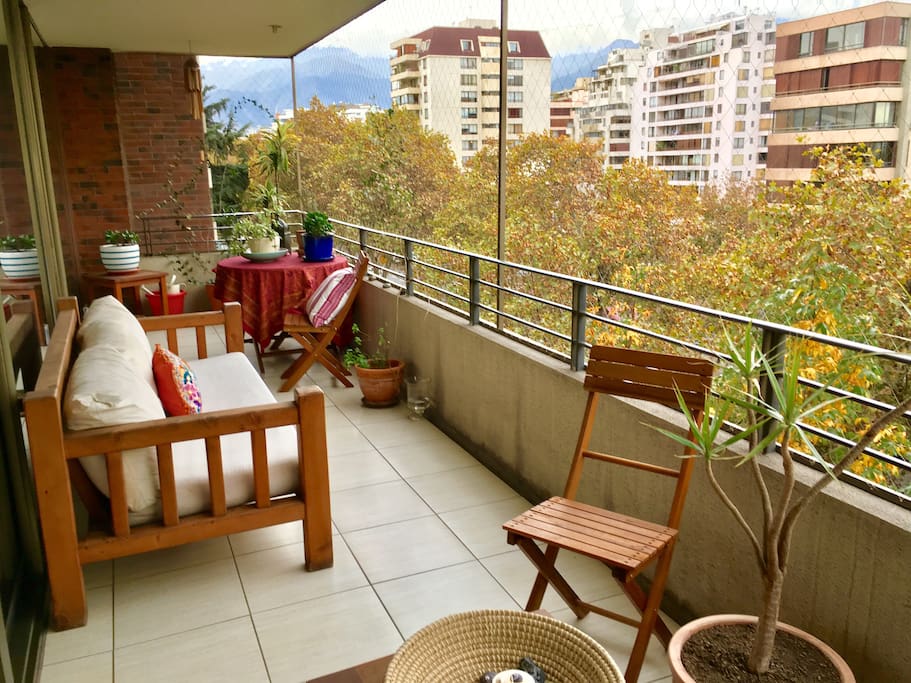 Linda terraza