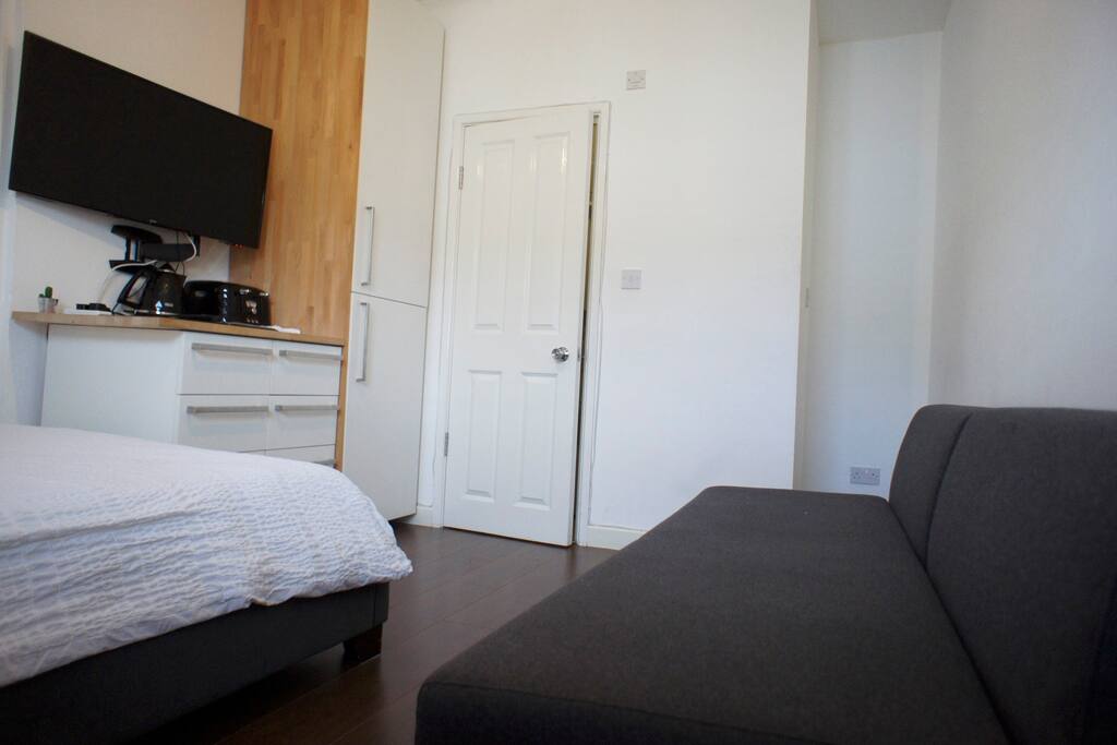 Here is the sofa bed for the 3rd and 4th guest