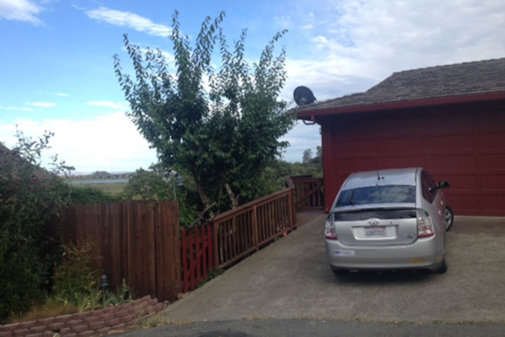 Private Parking - spacious for additional vehicles.