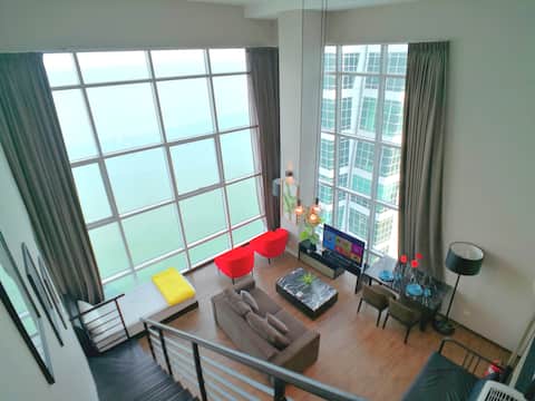 180° Sunrise Seaview Seaside Penthouse Duplex 日出海景