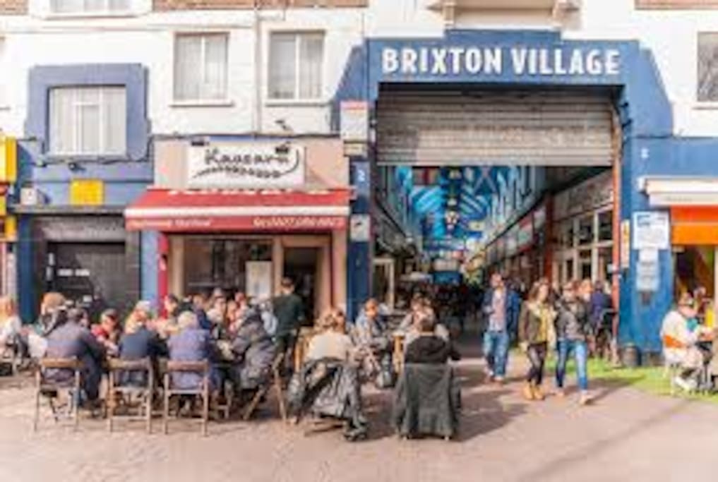 Brixton Village which is bustling with tourist and locals alike