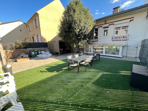 V - Villa 2022 PARIS EXPO-3min metro-8 room/12 bed