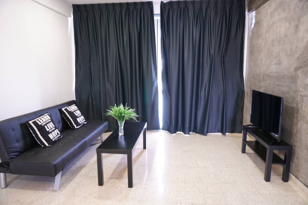 Minimalist inspired living space