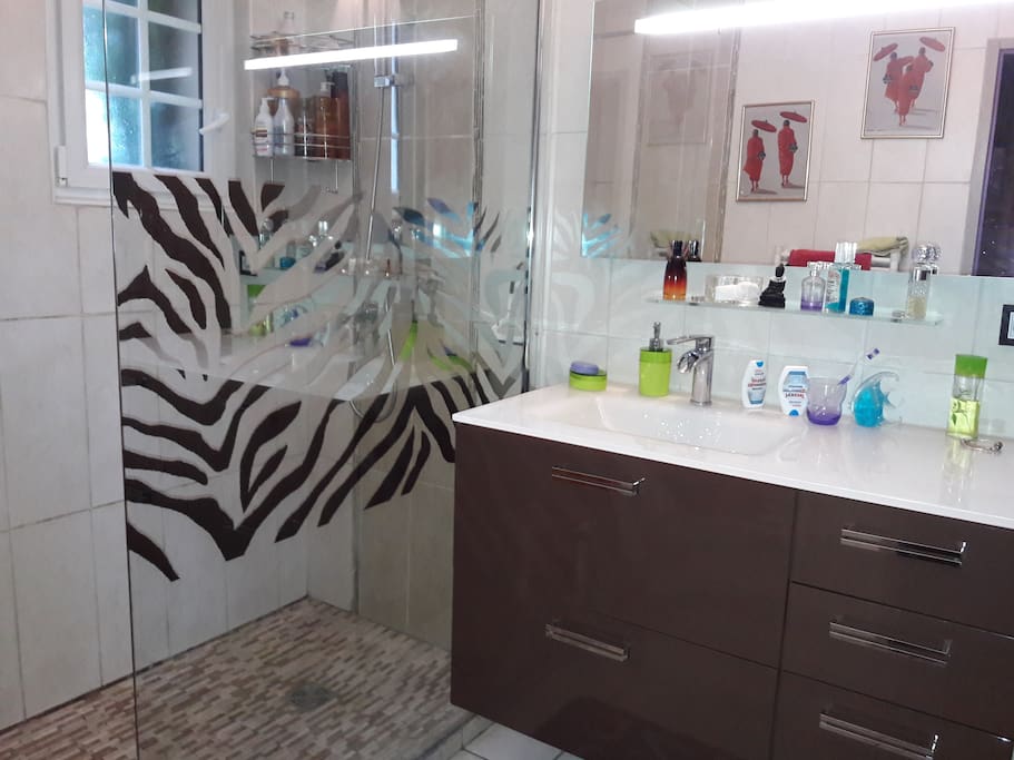 Salle de bain et douche italienne