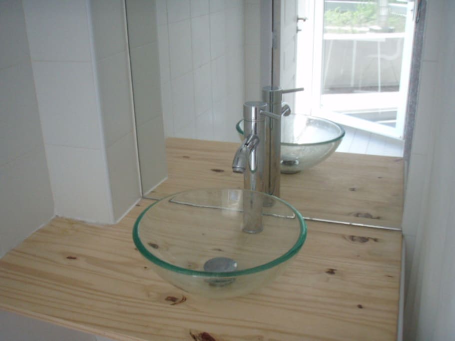 Un bout de la salle d'eau