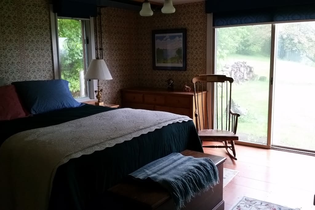 one of two guest rooms