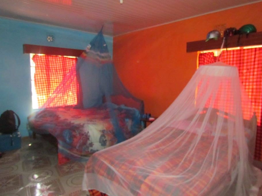 This is the master bedroom.