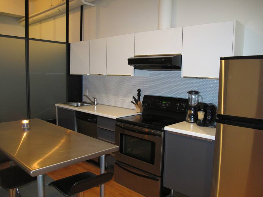 Stocked kitchen