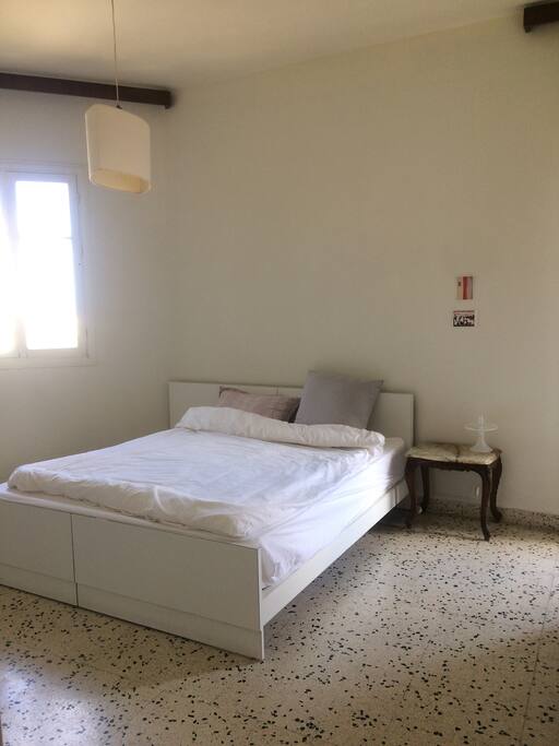 Comfortable king size bed
