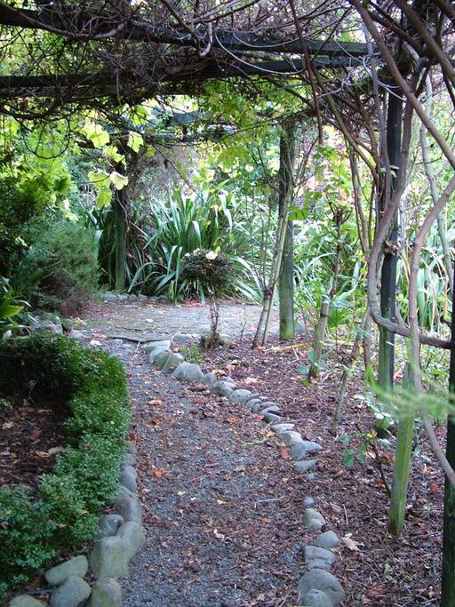 Up the garden path