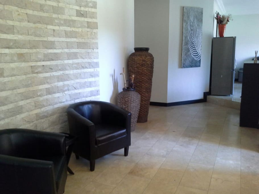 Entrance hall. Space to store kites and boards