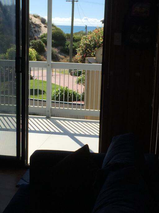 Relax on the balcony and enjoy the fresh sea air
