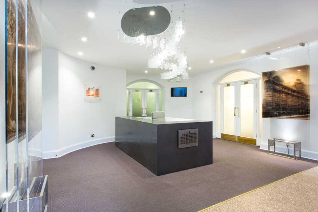 Newly refurbished reception