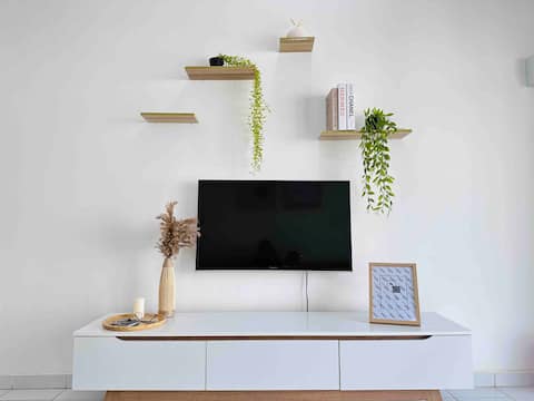 Minimalist muji house in Gambang @ NIA Guesthouse