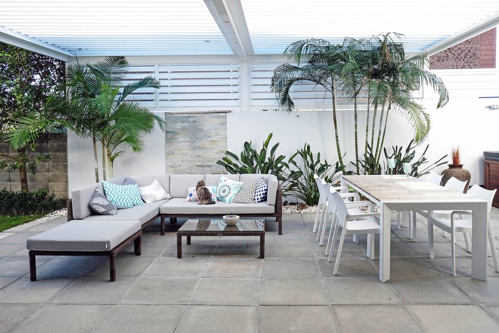 Stunning backyard deck