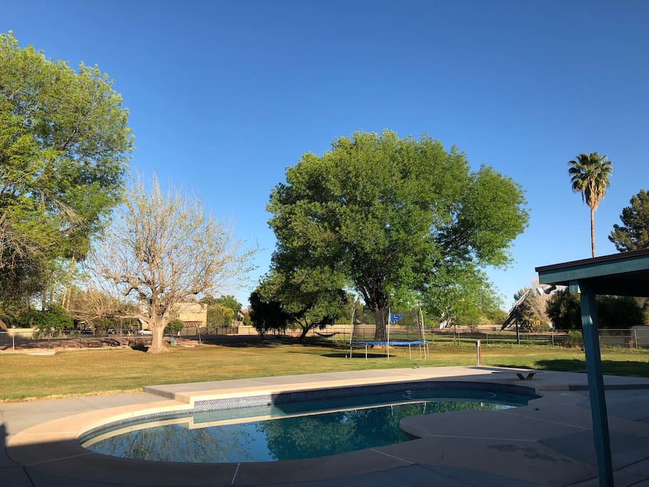 Back yard for Events/Weddings
