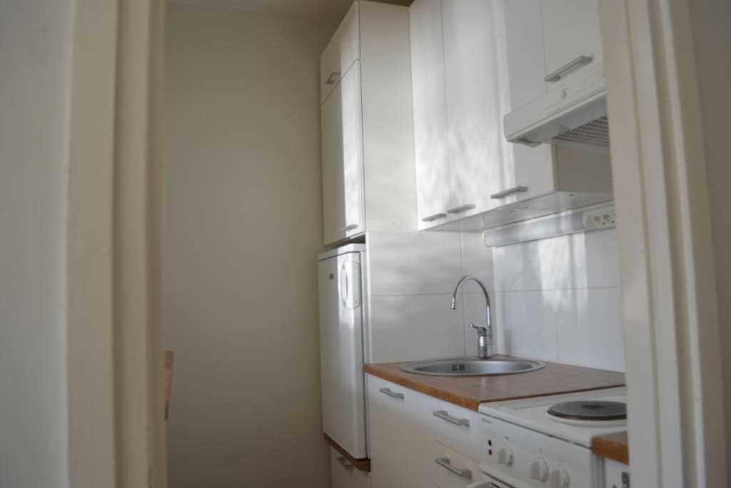 A kitchenette