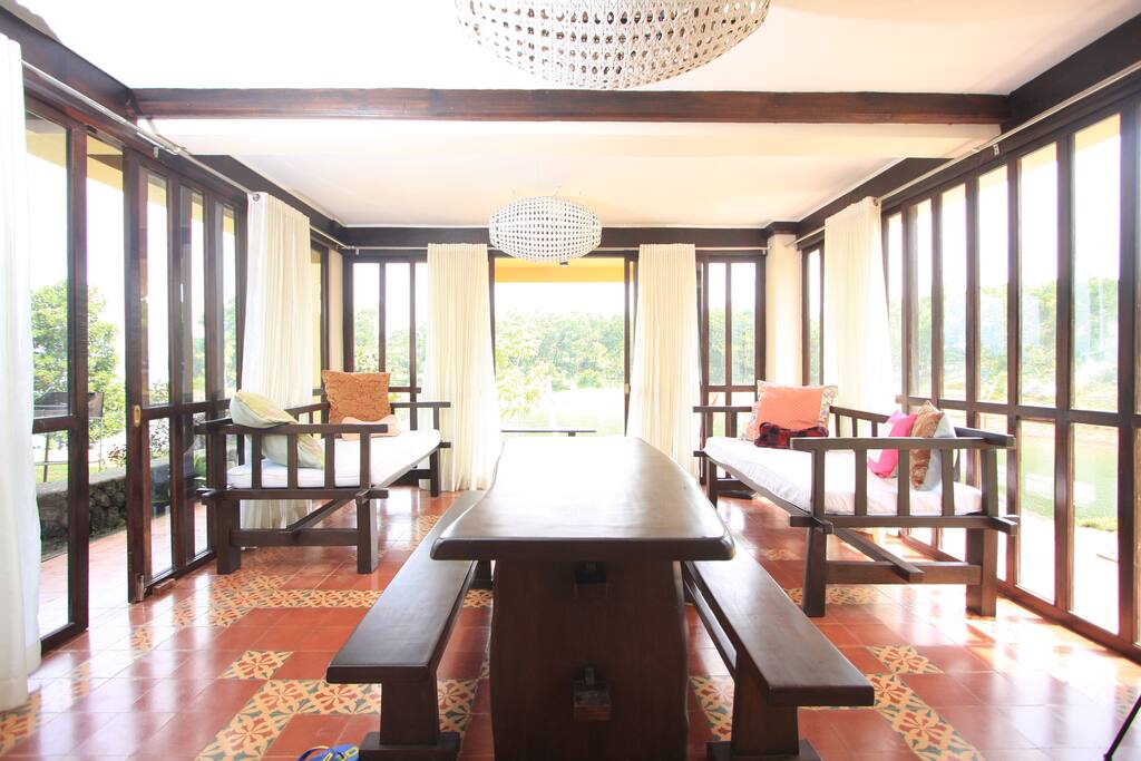 Ground floor where the Living Room and Dining area are located.