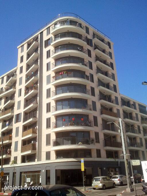 That's the building. U r at the 4th floor :)