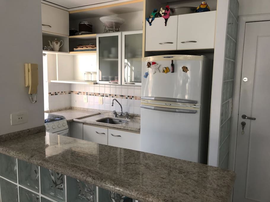 Cozinha com bancada