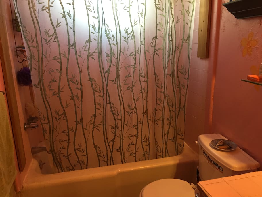 Full shared bathroom