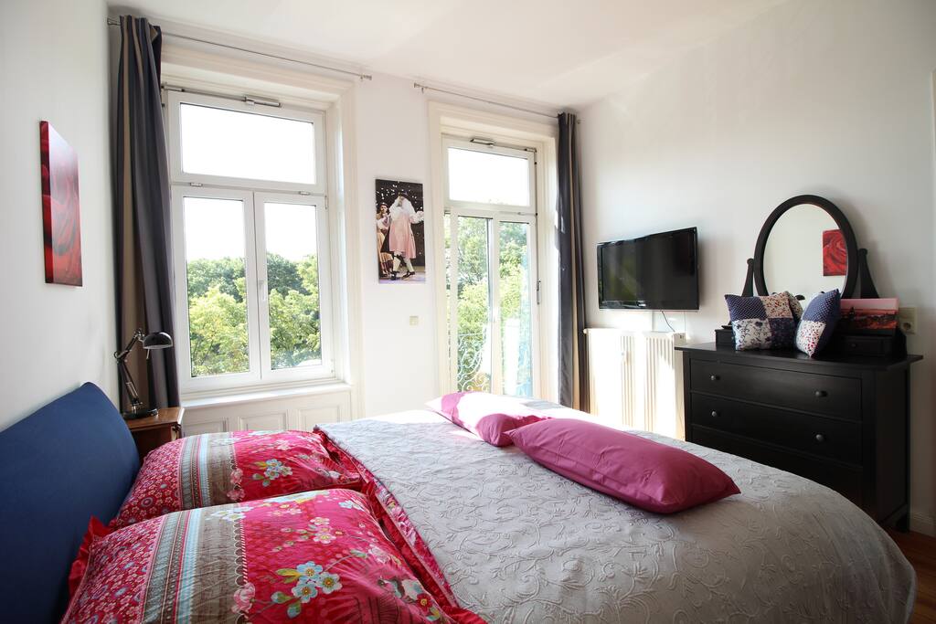 Super gemütliches Doppelbett/ Super cozy doublebed