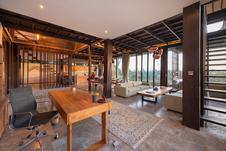 A five-bedroom villa above the rice terraces, Selemadeg, Bali, Indonesia, photo 1 of 10