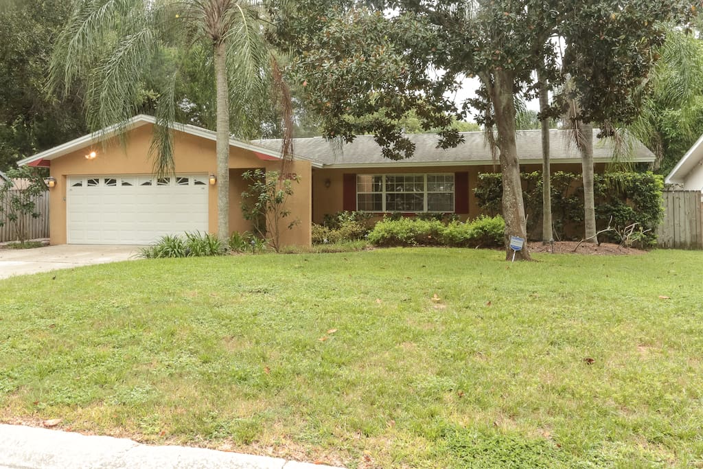 Front of the house