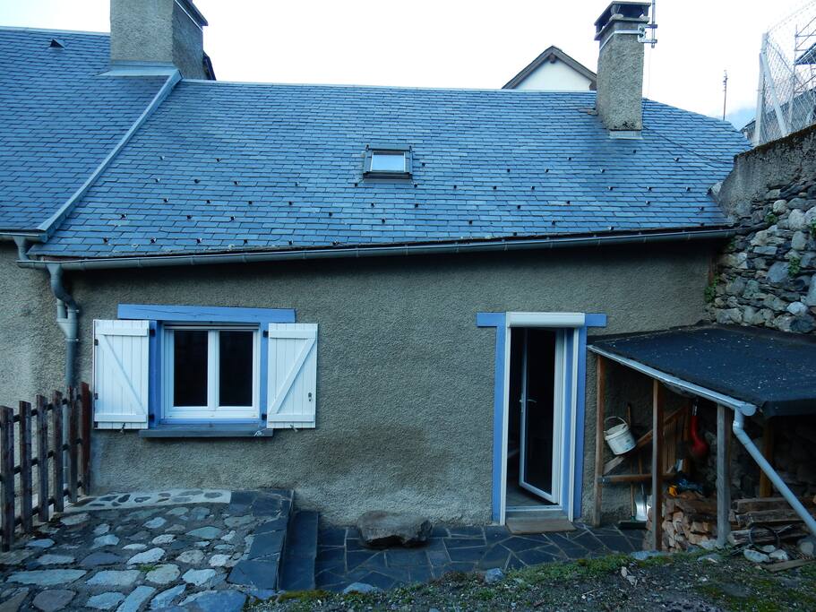 maison vue arrière