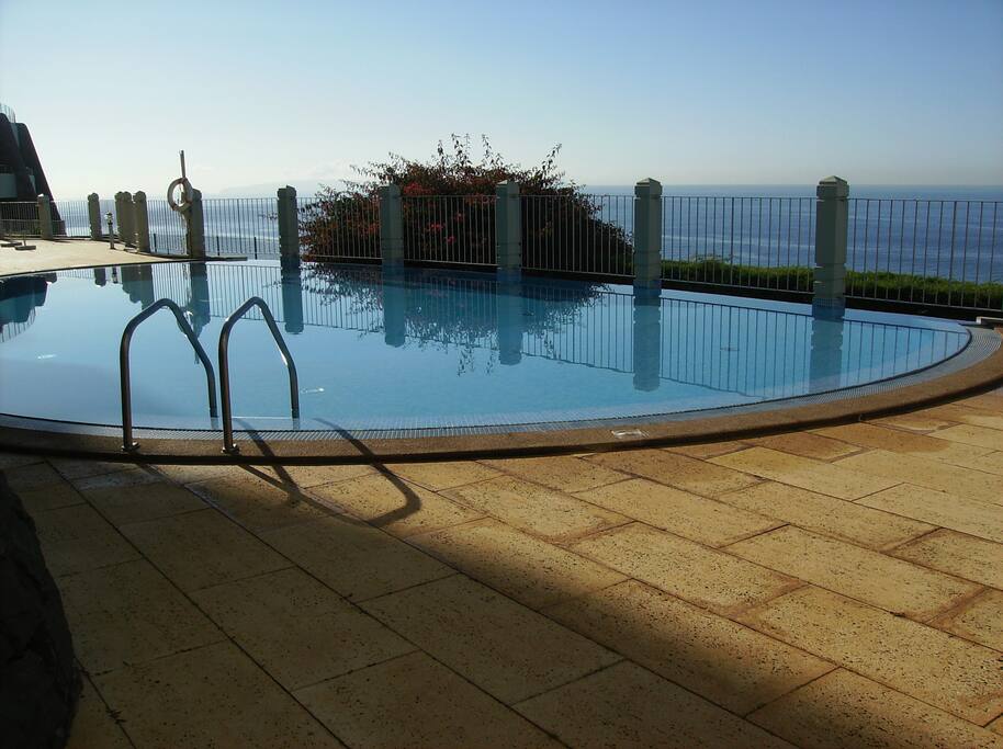Going for a swim. Stunning View