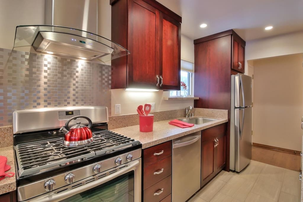 Recently remodeled kitchen