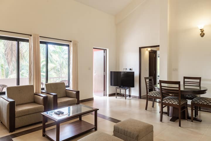 Parkwalfredogoa. Beachside 3 Bedroom Apartment. - Goa