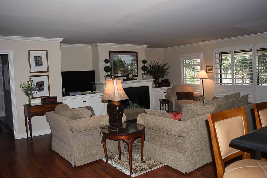Open and comfortable living area