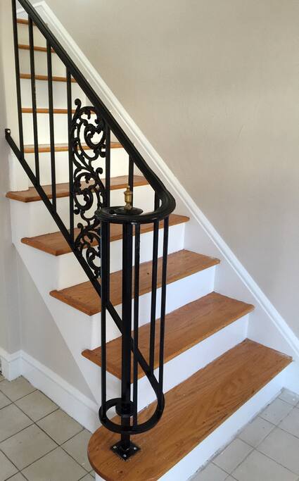 Staircase to bedrooms
