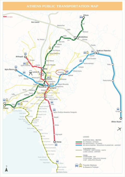 Just take the Metro from the airport and you are here!