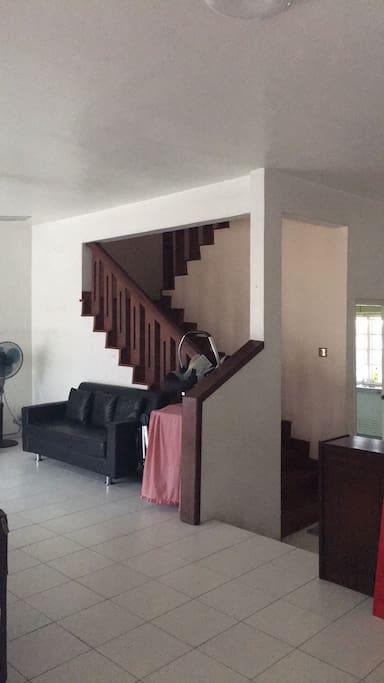 Staircase to room