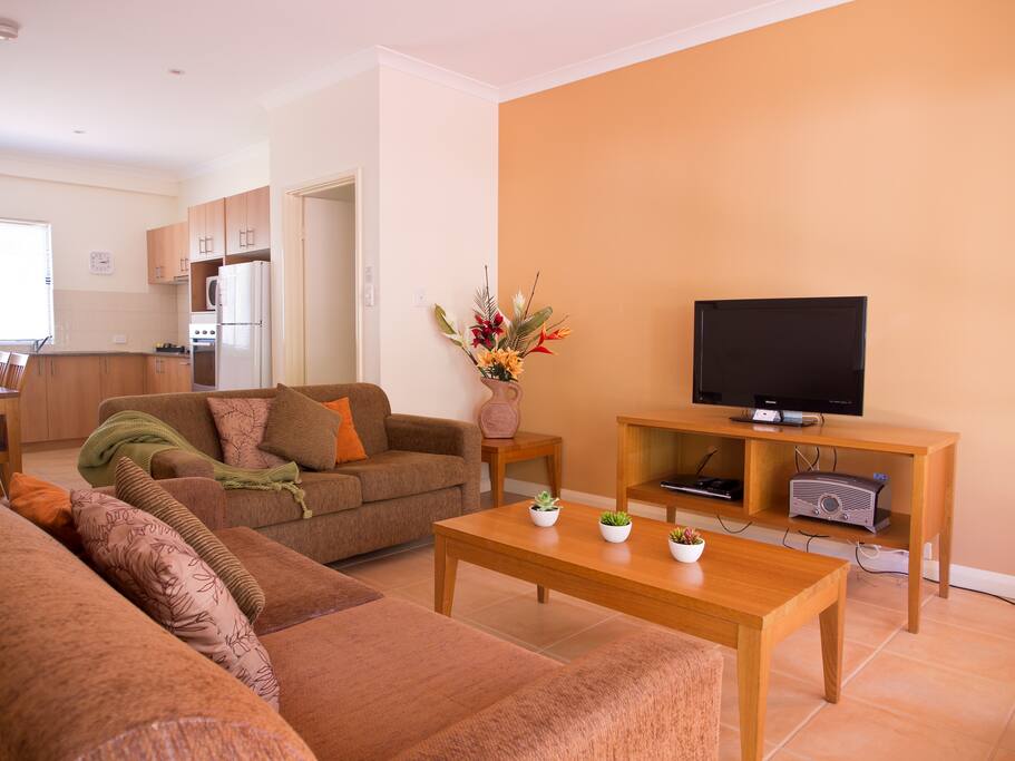 Lounge Area and Kitchen