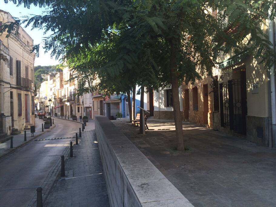 Vista calle del alojamiento