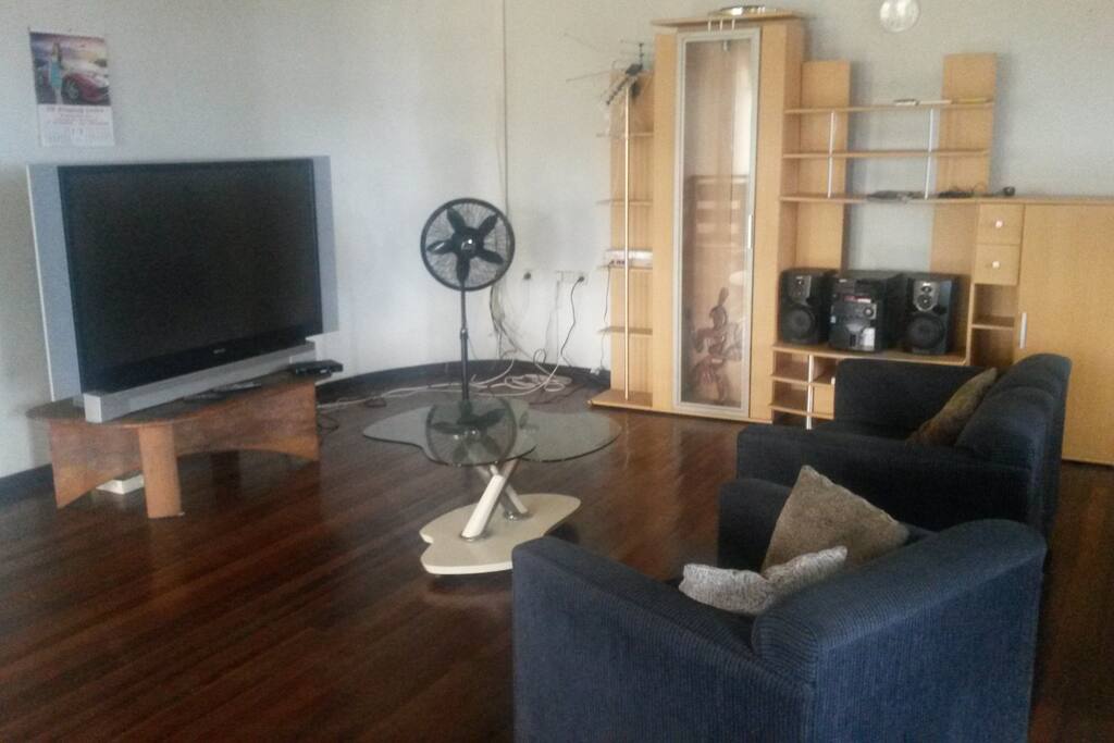 65 inch wide screen tv and audio system