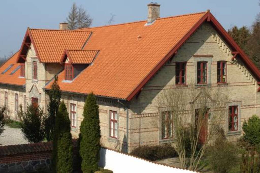 Præstegårdens B&B set udefra