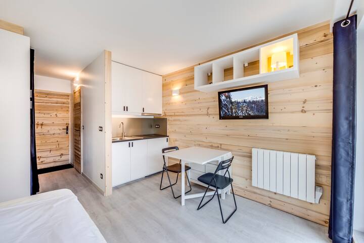 Studio centre Val d'Isère entièrement rénové