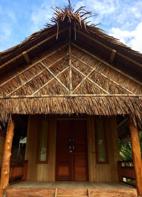 Bungalow for 3 persons.